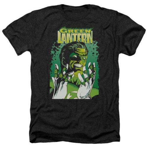 キャラクター ヘザー Tシャツ 黒色 ブラック 【 LICENSED CHARACTER JUSTICE LEAGUE OF AMERICA GL 49 COVER ADULT HEATHER T-SHIRT / BLACK 】 メンズファッション トップス カットソー|スニケス