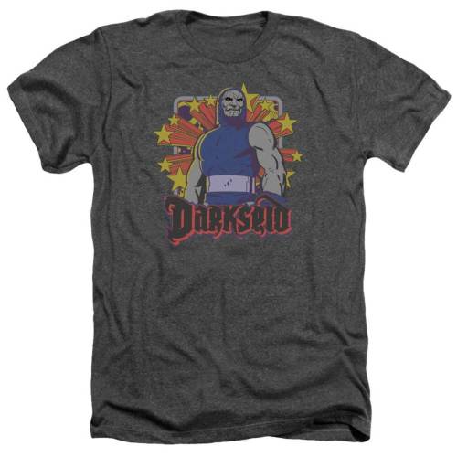 キャラクター ディーシー コミックス スターズ ヘザー Tシャツ チャコール 【 LICENSED CHARACTER DC COMICS DARKSEID STARS ADULT HEATHER T-SHIRT / CHARCOAL 】 メンズファッション トップス カットソー｜スニケス
