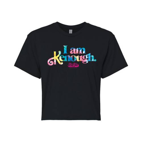 キャラクター グラフィック Tシャツ 黒色 ブラック 【 LICENSED CHARACTER BARBIE THE MOVIE I AM KENOUGH GRAPHIC TEE / BLACK 】 キッズ ベビー マタニティ トップス カットソー