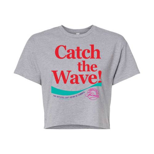 キャラクター Tシャツ 【 LICENSED CHARACTER COCA-COLA CATCH THE WAY CROPPED TEE / 】 キッズ ベビー マタニティ トップス カットソー
