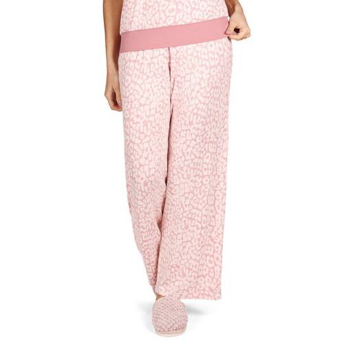 ヒョウ柄 レオパード ピンク 【 MEMOI SOFT AND COZY ALLOVER LEOPARD PRINT LOUNGE PANTS / PINK 】 インナー 下着 ナイトウエア レディース ナイト ルーム パジャマ|スニケス