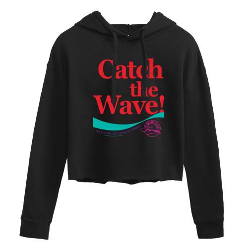 キャラクター ウェーブ ウェイブ フーディー パーカー 【 LICENSED CHARACTER COCA-COLA CATCH WAVE CROPPED HOODIE / 】 キッズ ベビー マタニティ トップス スウェット トレーナー