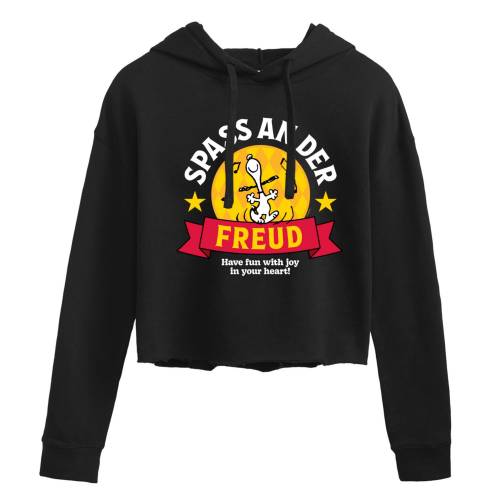 キャラクター フーディー パーカー 【 LICENSED CHARACTER PEANUTS SNOOPY SPASS AN DER FREUD CROPPED HOODIE / 】 キッズ ベビー マタニティ トップス スウェット トレーナー