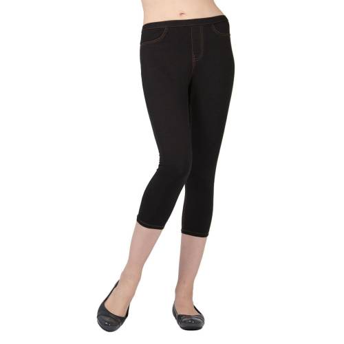 デニム レギンス タイツ 【 MEMOI PRIGA DENIM COTTON CAPRI JEAN LEGGINGS / 】 レディースファッション ボトムス パンツ｜スニケス