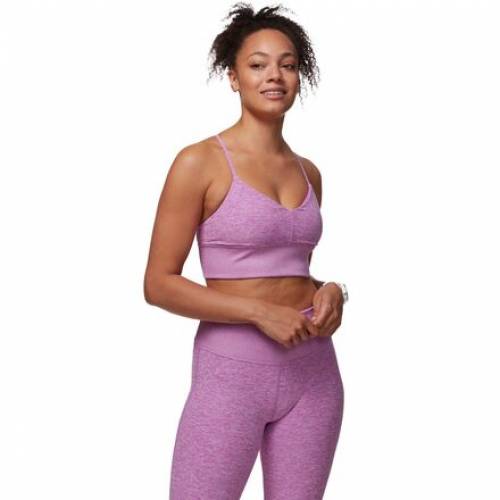 Alo Yoga 紫 相撲取り草 ギョリュウモドキ レディース Heather Alo Yoga Alosoft Lavish Bra Electric Violet Gdc Groupe Com