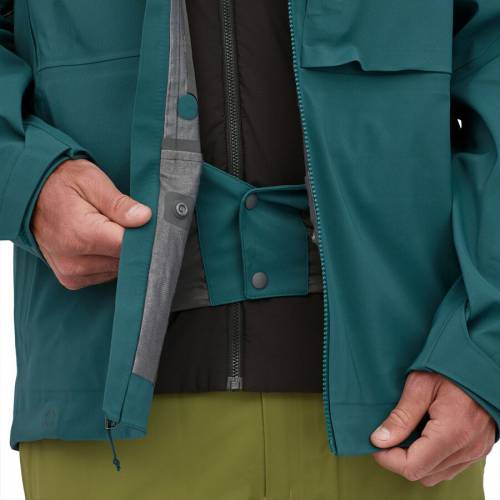 現品限り一斉値下げ パタゴニア ジャケット 青色 ブルー メンズ Fucoa Cl