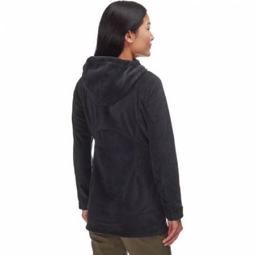 コロンビア Columbia フード付 フリース ジャケット 黒色 ブラック フリースジャケット レディース Columbia Columbiabenton Springs Ii Long Hooded Black Dailygazipuronline Com