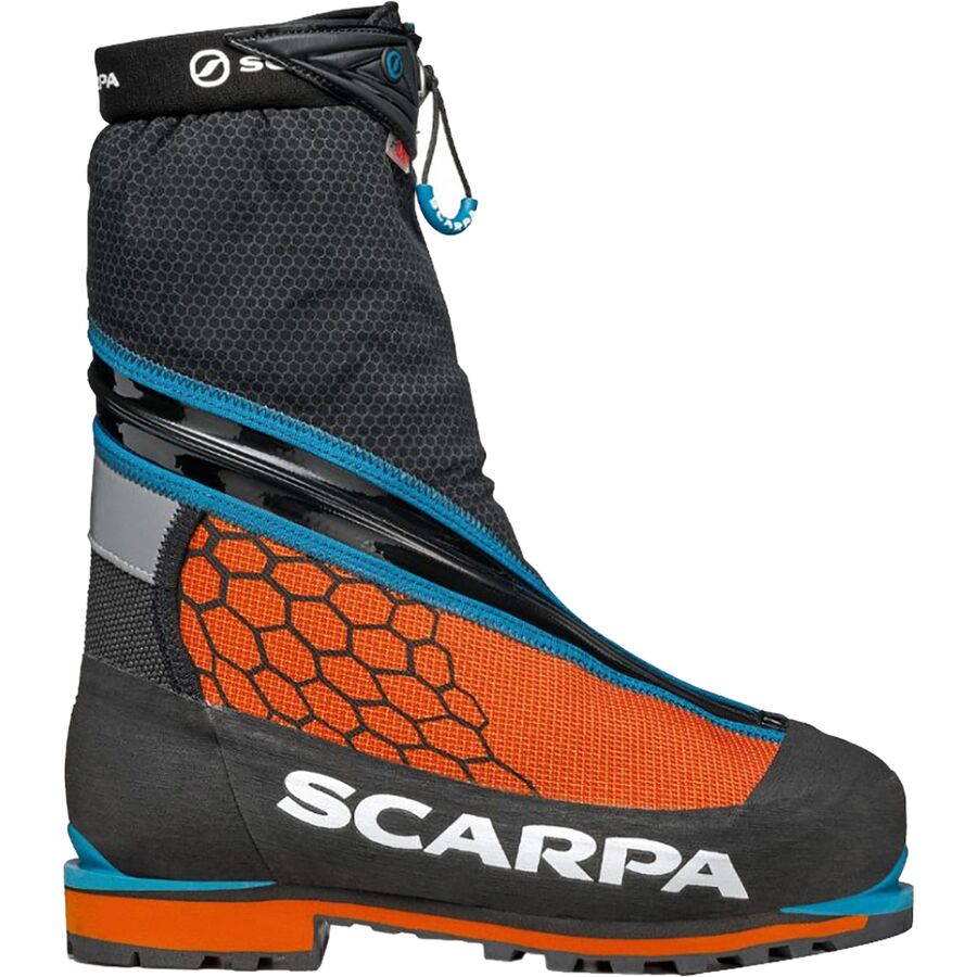 スカルパ ブーツ 黒いこと 黒いこと 橙 オレンジ色 【 SCARPA PHANTOM 6000 固定ディスク MOUNTAINEERING BOOT / BLACK ORANGE 】 運動競技 アウトドア 山登り トレッキング