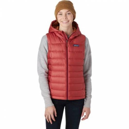 幸せなふたりに贈る結婚祝い ベスト ジレ Patagonia パタゴニア ダウン ベスト トップス レディースファッション Spanish Vest Hooded Down Hiloft Patagonia Red レッド 赤 ベスト フード付 Designoweb Com