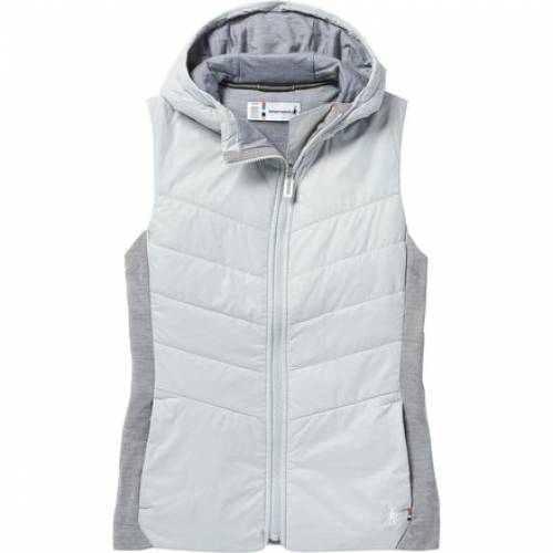 恰好いいウール Smartwool フーディー パーカー 冠たる 灰色 灰色 グレー Gray Smartwool Smartloft 60 Hoodie Vest Storm レディース流行り物 トップス ベスト ファッションブランド 軽い ファッション Damienrice Com