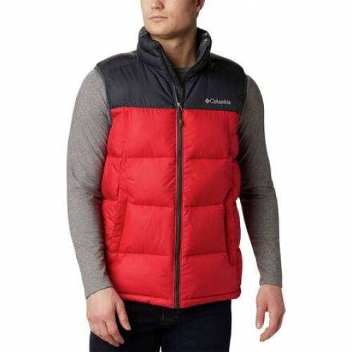 楽天市場 コロンビア Columbia ベスト 赤 レッド シャーク Red Columbia Pike Lake Vest Mountain Shark メンズファッション トップス ベスト ジレ スニケス