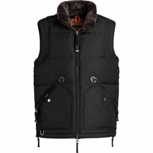 半額 Parajumpers ジレ ベスト トップス メンズファッション Black Vest Kobuk Parajumpers ブラック 黒色 ベスト Byrc155 Www Satiscan Com