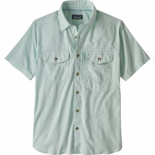Big ブルー Ii Chambray Sky パタゴニア ファッションブランド Blue メンズ Chambray 青色 Shirt スカイ Shortsleeve ファッション Cayo パタゴニア Patagonia Largo スニケス Shirt カジュアル