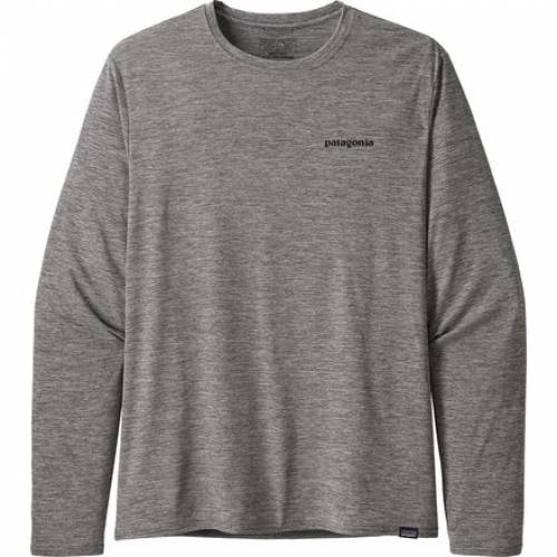 売れ筋 楽天市場 パタゴニア Patagonia クール グラフィック ロゴ 灰色 グレー Patagonia Capilene Cool Daily Graphic Longsleeve Shirt P6 Logo Feather Grey メンズファッション トップス Tシャツ カットソー スニケス アウトレット送料無料 Radonnb