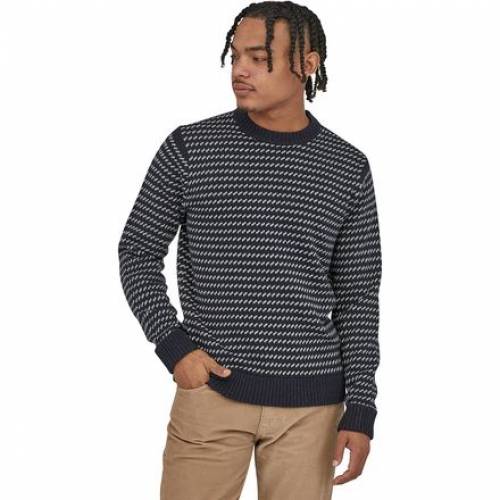 ファッションブランド ニット カジュアル ファッション パタゴニア Classic Patagonia トレーナー クラシック 紺色 ネイビー Patagonia Recycled Wool Sweater Classic Navy メンズファッション トップス ニット セーター スニケス