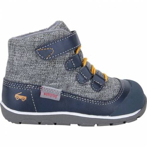 See Kai Run ラン ブーツ 紺色 ネイビー 灰色 グレー グレイ Gray See Kai Run Sam Waterproof Boot Navy キッズ ベビー マタニティ ベビー服 ファッション ファッションブランド カジュアル ファッション スニーカー Kai マタニティ Volleybalcluboegstgeest Nl