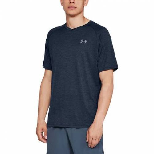正規店仕入れの アンダーアーマー Under Armour テック Vネック アカデミー 銀色 スチール 2 0 Under Armour Tech Vneck Shirt Academy Steel メンズファッション トップス Tシャツ カットソー 人気ショップが最安値挑戦 Www Nsmakedonaca Org Rs