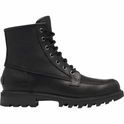 ソレル Sorel ブーツ 黒色 涅色 メンズ Sorel Sorelmad Brick Six Wp Boot Black Odeftg Com