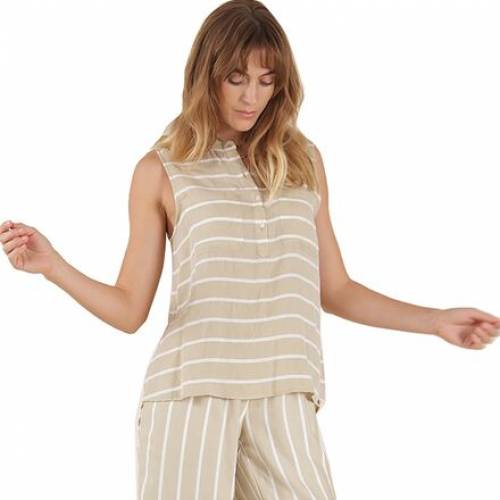 ついに再販開始 タンクトップ Cloud Cumin Frankie Designs Carve Stripe レディース ストライプ タンクトップ Designs Carve カーブデザイン