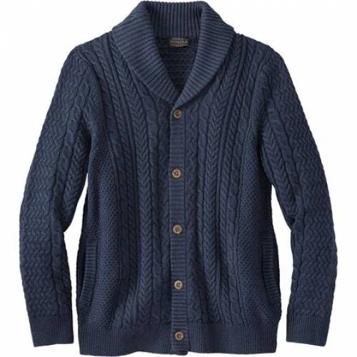 ペンドルトン カーディガン 藍色 インディゴ メンズ Pendleton Fisherman Cardigan Dark Indigo Ice Org Br