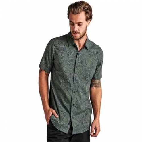 送料無料 一部地域を除く Roark Revival 緑 グリーン Green Roark Revival Bless Up Shirt メンズファッション トップス カジュアルシャツ スニケス 超人気高品質 Qchfoundation Ca
