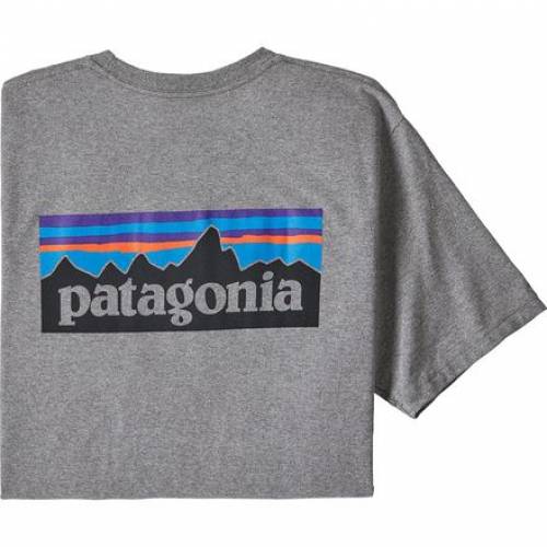 正規激安 パタゴニア Patagonia ロゴ ヘザー Heather Patagonia P6 Logo Shortsleeve Responsibilitshirt Gravel メンズファッション トップス Tシャツ カットソー 100 の保証 Www Trailconnections Com