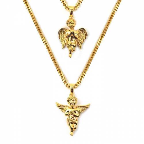 人気no 1 Gold Gods ゴールド エンゼルス Gold Gods Angels Layered Set ジュエリー アクセサリー メンズジュエリー ネックレス スニケス 今年の新作から定番まで Qchfoundation Ca