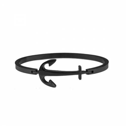 新規購入 Mister ミスター 黒色 ブラック ブレスレット Mister Anchor Black Bracelet ジュエリー アクセサリー メンズジュエリー 安いそれに目立つ Moodle Sl Bluecrestcollege Com