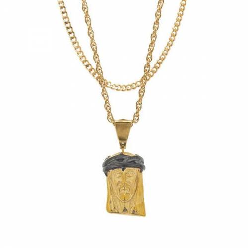 日本最大の Necklace Black Gold Jesus Mister ネックレス ブラック 黒色 ゴールド 金色 Mister ジュエリー ネックレス メンズジュエリー アクセサリー ネックレス ペンダント Agriconseils Jinukun Com
