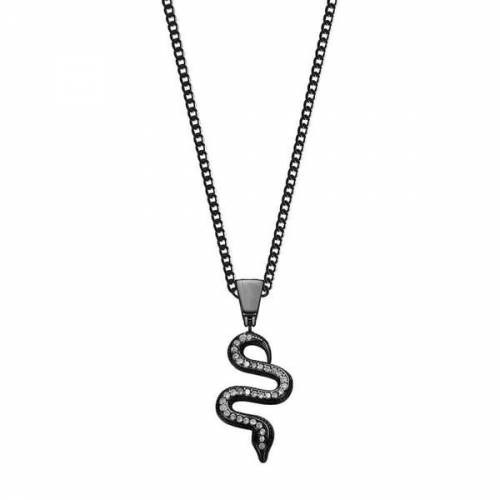 堅実な究極の ネックレス ブラック 黒色 Mister Mister ネックレス メンズジュエリー アクセサリー ジュエリー Necklace Black Serpentine Byyh163 Reginaldoimoveiss Com Br