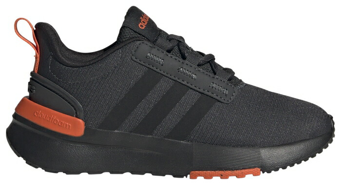 アディダス ADIDAS アディダス 黒色 ブラック コア 灰色 グレー 橙 オレンジ 'CORE ORANGE' スニーカー レディース レディース靴 | fes.fukushima.jp