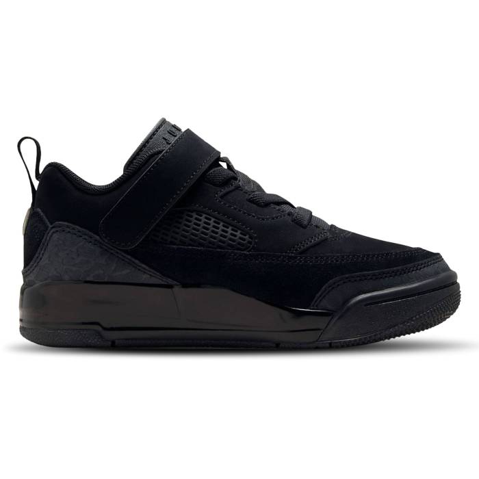 【★百貨店SALE★6/11真夜中2時迄】ナイキ ジョーダン Jordan 【 Spizike Low Boys\u0027 Preschool Black/Grey 】 お坊っちゃん キッズ 黒いこと 黒いこと 薄墨色 薄墨色
