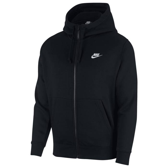 【★百貨店SALE★6/11十二時2時迄】ナイキ Nike 【 Club Full-Zip Hoodie Men\u0027s White/Black 】 野球クラブ フルジップ フーディー パーカー メンズ 白いこと 白いこと 黒いこと 黒いこと