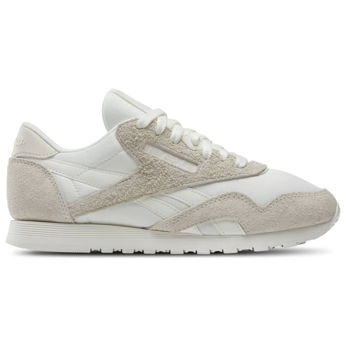 リーボック Reebok 【 Classic Nylon Women\u0027s Sand/Sand/Chalk 】 古典派音楽 ナイロン レディース 砂色・沙子