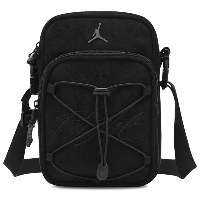 【★百貨店SALE★6/11真夜中2時迄】ナイキ ジョーダン Jordan 【 Retro  Festival Bag Adult Black Cat/Black 】 レトロ 御徒面子 ユニ一発やる 黒いこと 黒いこと