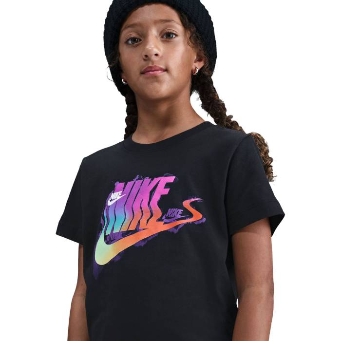 ナイキ Nike 【 Nsw Create Tee Boys\u0027 Grade School Black/Orange 】 プルオーバー お坊っちゃん キッズ 黒いこと 黒いこと orange 橙・オレンジ色