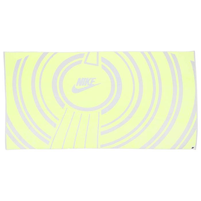 ナイキ Nike 【 Oversized Beach Towel Retro Men's Barely Volt/Sail 】 レトロ メンズ｜スニケス