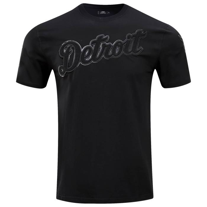 プロスタンダード Pro Standard 【 Tigers Triple Black Sj Tee Men's Black 】 タイガース 黒色 ブラック Tシャツ メンズ 黒色 ブラック