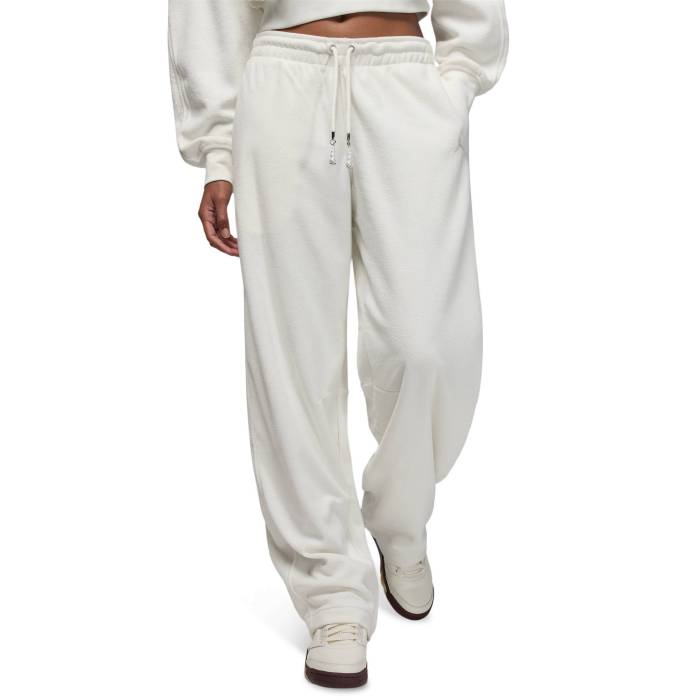【★百貨店SALE★6/11真夜中2時迄】ナイキ ジョーダン Jordan 【 Flight Fleece Seasonal Barrel Pants Women\u0027s White/White 】 Flight 航空 フリース レディース 白いこと 白いこと