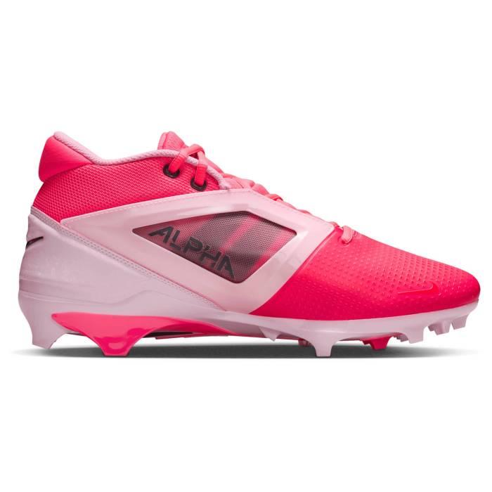 【★百貨店SALE★6/11十二時2時迄】ナイキ Nike 【 Alpha Menace 4 Pro Nrg Men\u0027s Dk Smoke Grey/Racer Pink/Pink Foam 】 アルファ 労働者階級 メンズ 薄墨色 薄墨色 pink サクラ色