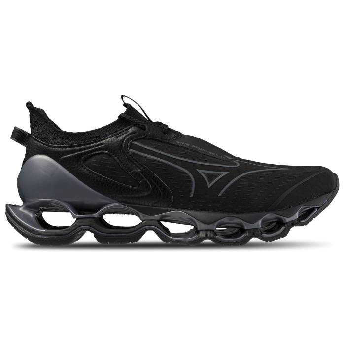 ミズノ Mizuno 【 Wave Prophecy 14 Men's Dark Shadow/Black 】 Wave ウェーブ・ウェイブ プロフェシー メンズ シャドー・シャドウ 黒色 ブラック｜スニケス