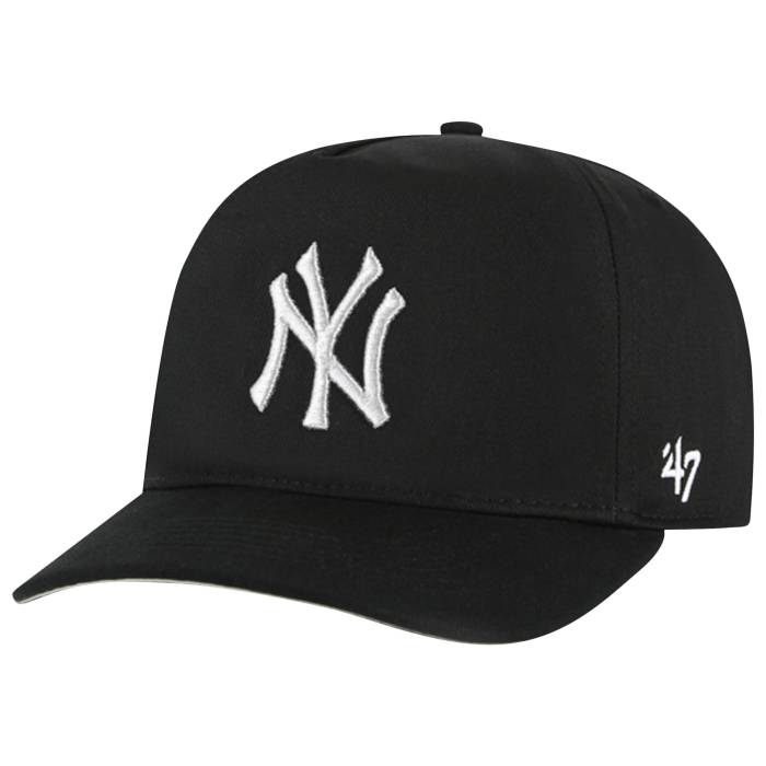 フォーティーセブンブランド 47 Brand 【 Yankees Hitch Cap Men's White/Black 】 ヤンキース キャップ 帽子 メンズ 白色 ホワイト 黒色 ブラック|スニケス