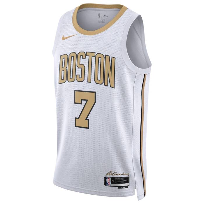ナイキ Nike 【 Celtics Dri-Fit Swingman City Edition Jersey Men's White/Multi 】 セルティックス ドライフィット シティ ジャージ メンズ 白色 ホワイト
