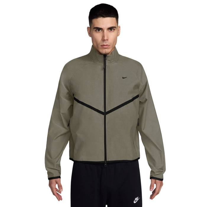 ナイキ Nike 【 Tech Shori Knit Track Jacket Men's Black/Olive 】 テック ニット トラック Jacket ジャケット メンズ 黒色 ブラック olive オリーブ