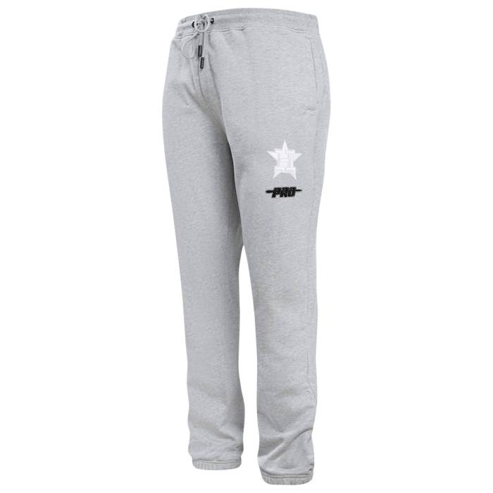 プロスタンダード Pro Standard 【 Astros Classic Sweatpants Men's Grey/White 】 アストロズ クラシック ロングタイツ メンズ 灰色 グレー 白色 ホワイト