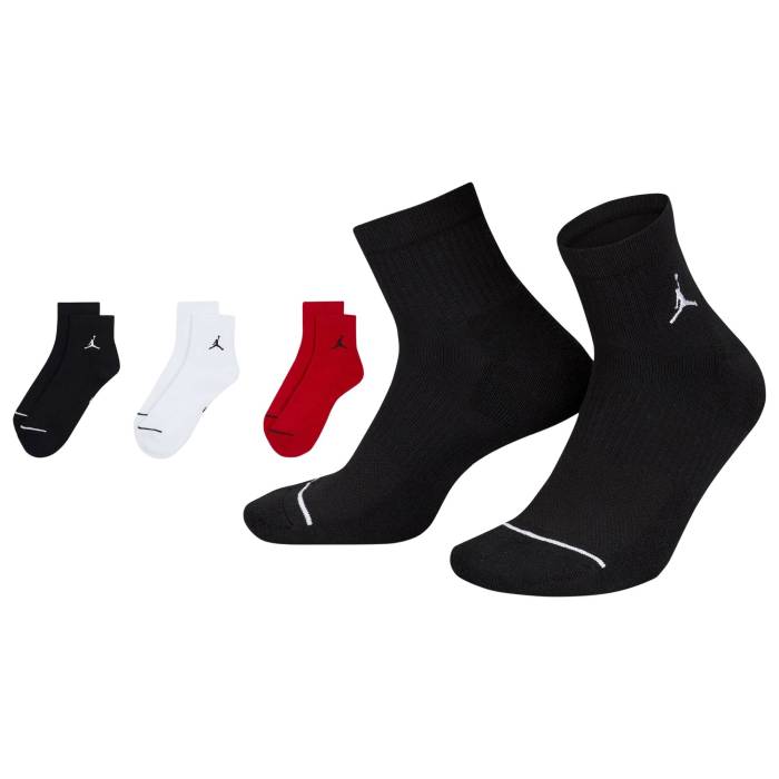 ナイキ ジョーダン Jordan 【 Every Day Cushioned Ankle 3 Pack Men's Red/White/Black 】 メンズ Red 赤・レッド 白色 ホワイト 黒色 ブラック 11,502円