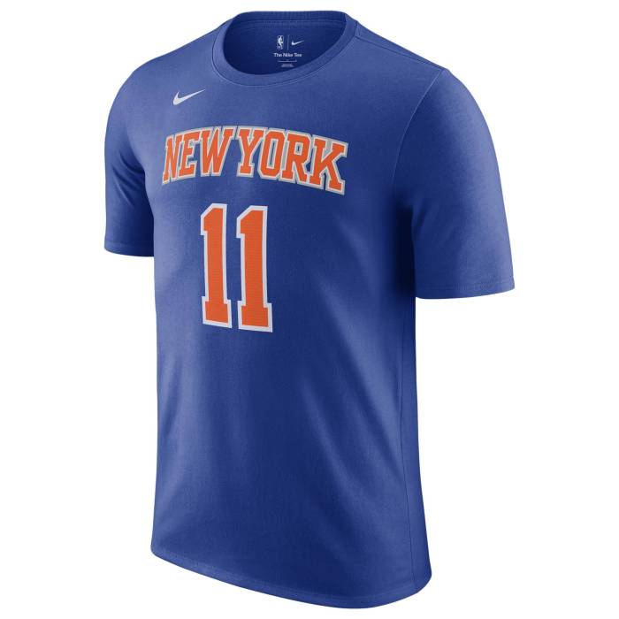 ナイキ Nike 【 Knicks Name & Number T-Shirt Men's Blue/Blue 】 ニックス Tシャツ メンズ 青色 ブルー|スニケス