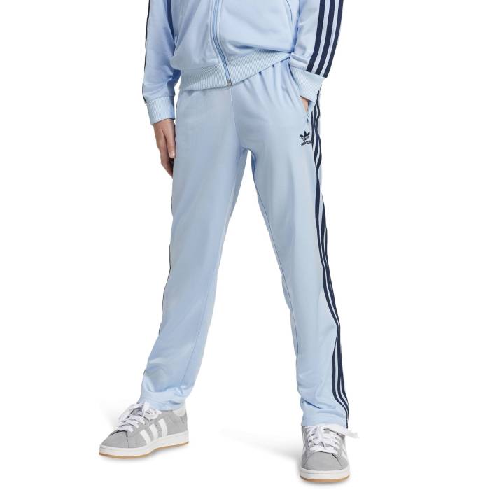 アディダス Adidas 【 Firebird Track Pants Boys' Grade School Navy/Clear Sky 】 Firebird ファイヤーバード トラック ジュニア キッズ 紺色 ネイビー スカイ｜スニケス