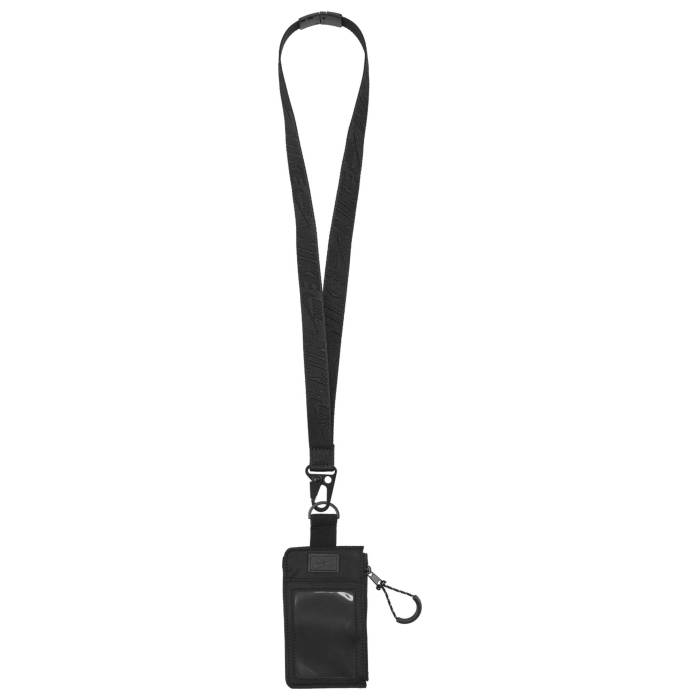 ナイキ Nike 【 Tech Statement Zip Wallet Lanyard Men's Black/Black/Black 】 テック Wallet ウォレット・財布 メンズ 黒色 ブラック｜スニケス