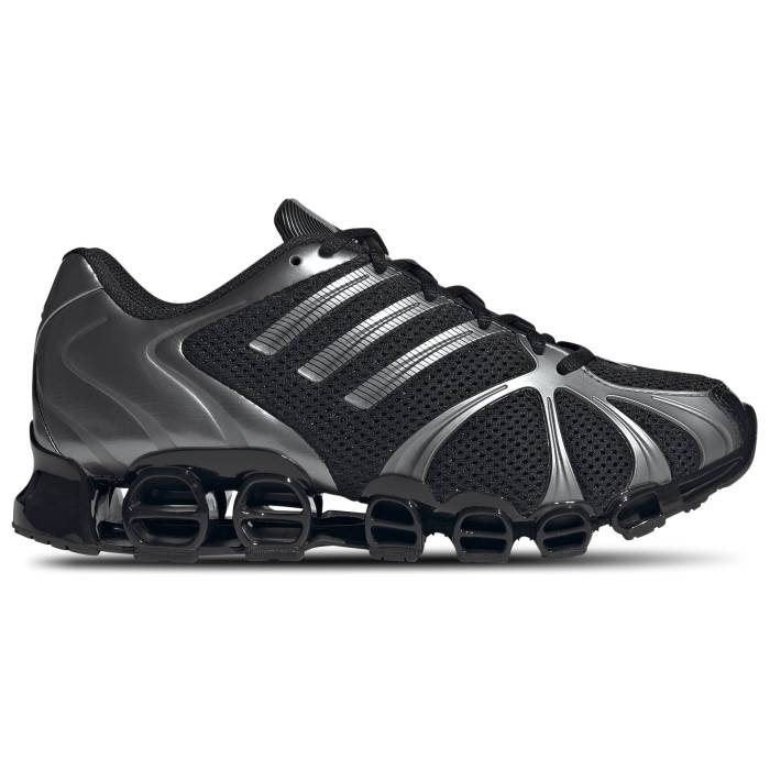アディダス Adidas 【 Originals Megaride Ghostride Women\u0027s Black/Iron Metallic 】 オリジナルス レディース 黒いこと 黒いこと